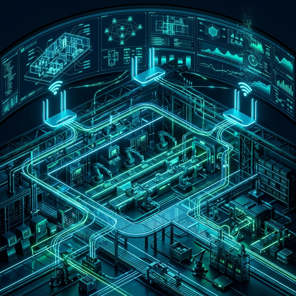 Smart Enterprise IoT Factory Mesh