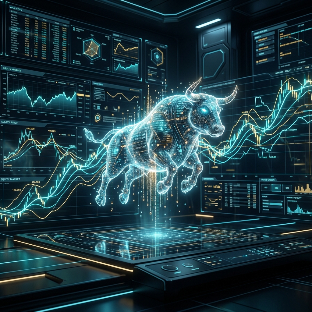 ProfitaBull FinTech Analytics 3D Visual